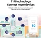 WiFi підсилювач сигналу Ubcwin з 4 антенами, репітер до 3800 ft², Ethernet - изображение 3