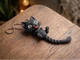 Брелок Кот Подвижный Flexi Cat Keychain 9 См 3Д Печать - изображение 1