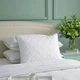 Подушка Daisy Minty comfort Холлофайбер з мішечком м'яти 50х70 см (4820288229032) - зображення 6