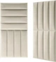 Стінова панель декоративна MOLLIS рогожка 20x100x4 см Sand (0227amz) - зображення 8