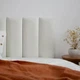 Мягкая настенная панель декоративная прямоугольник ткань TEDDY 20х50х4см Бежевый (97037pan) - изображение 9