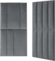 Стінова панель декоративна MOLLIS рогожка 20x100x4 см Charcoal (0225amz) - зображення 8