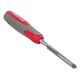 Стамеска 12 мм, Сr-V, двокомпонентна рукоятка INTERTOOL HT-3512 - изображение 3