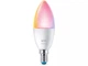 Умная лампа WiZ E14 White and Color Ambiance RGB C37 470lm 4.9W, WiFi, Matter, Bluetooth, 929002448822 - изображение 2