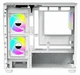 Корпус для ПК Ocypus Gamma C52 ARGB Tempered Glass (GAMMA-C52-WHD300XX-GL) White mATX без БЖ - изображение 6