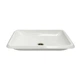 Умывальник врезной Adamant PLAIN 590х390 Classic white-01 - изображение 1