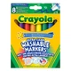 Набор фломастеров Crayola Ultra-Clean Washable Markers 8 шт ,256348.012 - изображение 1