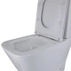 Унітаз компакт Mixxus STYLE 620x365 прямокутний, з сидінням, білий (MP6601) - зображення 7