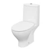 Унитаз компакт Cersanit 652 Moduo Clean On 011 3/ 645x360 округлый, с сиденьем, белый (CCKZ1014343653) - изображение 2