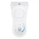 Унітаз компакт Qtap Leo Ultra Quiet 3/6 л з сидінням мікроліфт, білий глянцевий (QTLEO27W49261) - зображення 3