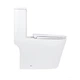Унитаз-моноблок Mixxus Bevel-0406-T1 Tornado 1.0 8 л с сиденьем микролифт, белый глянцевый (MI6729) - изображение 3