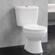 Унитаз компакт Primera 640x365 овальный, с сиденьем, белый (007-01) - изображение 1