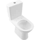 Унитаз компакт Villeroy&Boch O.Novo 680x360 овальный, без сиденья, белый (5661R001) - изображение 3