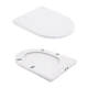 Унитаз компакт Qtap Swan Eco 640х360 овальный, с сиденьем, белый глянцевый (QTSWA27W48748) - изображение 5