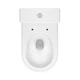 Унитаз компакт Cersanit 931 Remo Pro Oval Tornado 011 3/6 л с сиденьем микролифт, белый глянцевый (K3030-001) - изображение 6