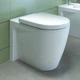 Унитаз под инсталляцию Duravit STARCK 2 570x370 овальный, без сиденья, белый (2128090000) - изображение 1