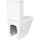 Унитаз компакт Venta List FT Tornado 610x375 прямоугольный, с сиденьем Soft Close, белый - изображение 2
