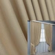 Комплект готових штор VR-Textil Льон-блекаут Льон Мішковина № 1162ш Бежевий 150х270см 2 шт (30-975) - зображення 1