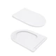 Унитаз компакт Qtap Evia Ultra Quiet 3/6 л с сиденьем микролифт, белый глянцевый (QTEVI27W49258) - изображение 8