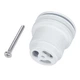 Донный клапан Wezer 1 1/4″ для раковины, белый матовый (WHR-104-W) - изображение 2