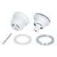 Донный клапан Wezer 1 1/4″ для раковины, белый матовый (WHR-104-W) - изображение 4