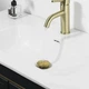 Донный клапан Frap F62-3 1 1/4" для раковины, золотой - изображение 6