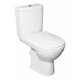Унитаз компакт Kolo FREJA 640x355 овальный, с сиденьем, белый (L7922100U) - изображение 1