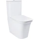 Унітаз компакт Q-tap Nando 620x350 прямокутний, з сидінням, білий (QT12221222AW) - зображення 1