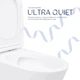 Унитаз компакт Qtap Arvin Ultra Quiet 3/6 л с сиденьем микролифт, белый глянцевый (QTARV27W49259) - изображение 4