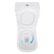 Унитаз компакт Qtap Stork Ultra Quiet 3/6 л с сиденьем микролифт, белый глянцевый (QTSTO27W49260) - изображение 3