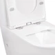 Унитаз компакт Mixxus Premium Ellipse-0402-R 660x390 овальный, с сиденьем, белый (MP6468) - изображение 7