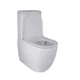 Унитаз компакт Q-tap Robin 630x390 овальный, с сиденьем, белый (QT13222128AUQ1W) - изображение 3