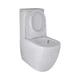 Унитаз компакт Q-tap Robin 630x390 овальный, с сиденьем, белый (QT13222128AUQ1W) - изображение 4