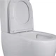 Унитаз компакт Q-tap Robin 630x390 овальный, с сиденьем, белый (QT13222128AUQ1W) - изображение 7