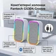 Компьютерные колонки Fantech GS304 Groove RGB подсветки, Bluetooth V5.4, подключаются с помощью USB и 3.5 мм TRS-разъема White - изображение 2
