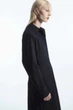 Сукня жіноча COS waisted midi shirt dress 1187027002 Eur 44 Темний синій - зображення 3