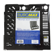 Лоток для бумаги Buromax Пластиковый Вертикальный 4 в 1 Черный (BM.6101) - изображение 1