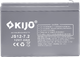 Аккумуляторная батарея KIJO JS12-7.2, 12V, 7.2Ah - изображение 1