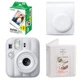 Подарунковий набір Fujifilm Instax Mini 13 Clay White (Білий) / Камера + Чохол + Альбом 64 фото + 20 знімків / Summer Set 2026 - изображение 1