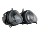 Линзированные LED ПТФ EA для Mitsubishi Lancer X/10 (Лансер 10) - LED туманки 60W, 8000LM, 5000K - изображение 2