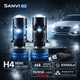Мини-линзы Sanvi G2 F90 Цоколь H4 линза с светотеневым пределом в 6000K 12V 70\90W (30000Lm)+800% в штатные места! - изображение 2