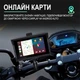 Монитор Podofo A3502 для мотоцикла 5" сенсорный дисплей Bluetooth Wi-Fi GPS черный - изображение 7