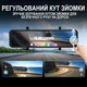 Автомобільне дзеркало заднього виду Podofo W8176 з відеореєстратором 4K, GPS, Wi-Fi, чорне - зображення 12