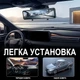 Автомобільне дзеркало заднього виду Podofo W8176 з відеореєстратором 4K, GPS, Wi-Fi, чорне - зображення 13