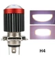 LED лампи лінзи цоколь Н4 mini 30W 6000K LED (лід) Світлодіодна лампа c лінзою діод CREE 12V комплект 2шт! - зображення 5