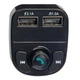 Модулятор FM, VOIN W-3308, 12-24V 2 USB 3.1A, Bluetooth 5.0, Hands-free, вольтметр - зображення 5