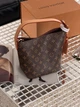 Сумка Louis Vuitton All In BB 2 в 1 Premium коричневый кросс-боди Луи Виттон - изображение 3