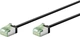 Патч-корд Goobay RJ45 FTP8.1 0.15m patch Slim Ultra Flexi PoE+ Cu чорний(75.07.4350) - изображение 2