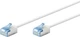 Патч-корд Goobay RJ45 FTP6a 0.15m patch Slim Ultra Flexi PoE+ Cu білий(75.07.4326) - изображение 2