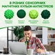 Силиконовые магнитные шарики-антистресс, 8 шт, Сенсорные фиджет-шарики с 8 текстурами, мощные магниты, бесшумные, футляр на молнии, для взрослых и подростков 14+ - изображение 3